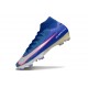 Botas de Futbol Nike Mercurial Superfly 10 Elite FG Azul Blanco