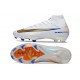 Botas de Futbol Nike Mercurial Superfly 10 Elite FG Blanco Azul Dorado