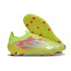 Zapatos adidas F50 Elite FG Amarillo Rojo Plateada