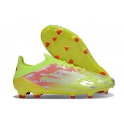Zapatos adidas F50 Elite FG Amarillo Rojo Plateada