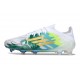 Zapatos adidas F50 Elite FG Blanco Verde Dorada