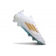 Zapatos adidas F50 Elite FG Blanco Verde Dorada