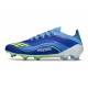 Zapatos adidas F50 Elite FG X Messi Azul Royal Amarillo Solar Semi Azul Burst