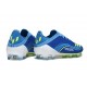 Zapatos adidas F50 Elite FG X Messi Azul Royal Amarillo Solar Semi Azul Burst