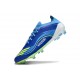 Zapatos adidas F50 Elite FG X Messi Azul Royal Amarillo Solar Semi Azul Burst