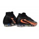 Botas De Fútbol Nike Phantom 6 Elite High FG Negro Naranja