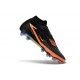 Botas De Fútbol Nike Phantom 6 Elite High FG Negro Naranja