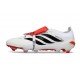adidas Predator 26 Elite Foldover Tongue FG Blanco Negro Rojo