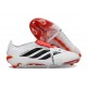 adidas Predator 26 Elite Foldover Tongue FG Blanco Negro Rojo