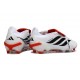 adidas Predator 26 Elite Foldover Tongue FG Blanco Negro Rojo