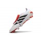 adidas Predator 26 Elite Foldover Tongue FG Blanco Negro Rojo