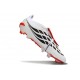 adidas Predator 26 Elite Foldover Tongue FG Blanco Negro Rojo