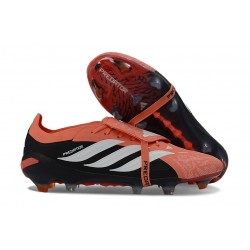 adidas Predator 26 Elite Foldover Tongue FG Naranja Negro Blanco
