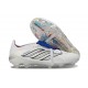 adidas Predator 26 Elite Foldover Tongue FG Blanco Plateada