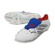 adidas Predator 26 Elite Foldover Tongue FG Blanco Plateada