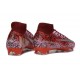 Zapatillas Nike Mercurial Superfly X Elite FG Rojo Plateada