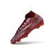 Zapatillas Nike Mercurial Superfly X Elite FG Rojo Plateada