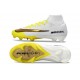 Zapatillas Nike Mercurial Superfly X Elite FG Blanco Dorada Amarillo