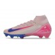 Zapatillas Nike Mercurial Superfly X Elite FG Rosa Azul