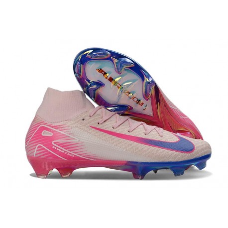 Zapatillas Nike Mercurial Superfly X Elite FG Rosa Azul