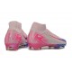 Zapatillas Nike Mercurial Superfly X Elite FG Rosa Azul