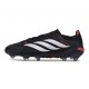 Bota de Futbol adidas Predator 26 Elite L FG Negro Blanco Rojo