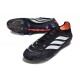 Bota de Futbol adidas Predator 26 Elite L FG Negro Blanco Rojo