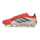 Bota de Futbol adidas Predator 26 Elite L FG Rojo Lúcido Negro Ftwr Blanco