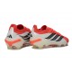 Bota de Futbol adidas Predator 26 Elite L FG Rojo Lúcido Negro Ftwr Blanco