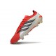 Bota de Futbol adidas Predator 26 Elite L FG Rojo Lúcido Negro Ftwr Blanco