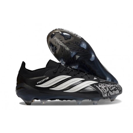Bota de Futbol adidas Predator 26 Elite L FG Negro Blanco