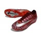 Zapatillas Nike Zoom Mercurial Vapor XVI Elite FG Rojo Plateado