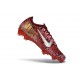 Zapatillas Nike Zoom Mercurial Vapor XVI Elite FG Rojo Plateado