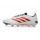 Bota de Futbol adidas Predator 26 Elite L FG Blanco Rojo Negro