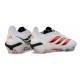 Bota de Futbol adidas Predator 26 Elite L FG Blanco Rojo Negro
