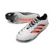 Bota de Futbol adidas Predator 26 Elite L FG Blanco Rojo Negro