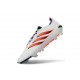 Bota de Futbol adidas Predator 26 Elite L FG Blanco Rojo Negro