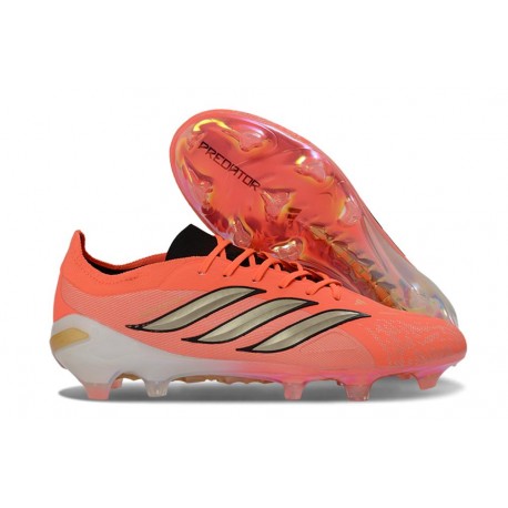 Zapatillas de Fútbol adidas Predator Elite FG Rojo Dorada
