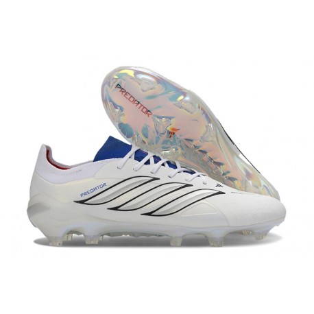 Zapatillas de Fútbol adidas Predator Elite FG Blanco Azul