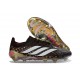 Zapatillas de Fútbol adidas Predator Elite FG Negro Blanco Dorado