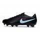Botas de Fútbol Nike Tiempo Maestro Elite FG Negro Azul Hielo