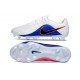 Nike Tiempo Maestro Elite FG Blanco Negro Azul Carrera Explosión Rosa