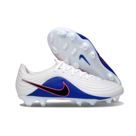 Nike Tiempo Maestro Elite FG Blanco Negro Azul Carrera Explosión Rosa