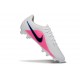 Nike Tiempo Maestro Elite FG Blanco Negro Azul Carrera Explosión Rosa