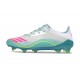 adidas F50 Elite FG X Messi Ftwr Blanco Rosa Lúcido Flash Agua