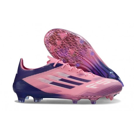 Zapatillas de Fútbol adidas F50 Elite FG Rosa Negro
