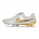 Botas de Fútbol Nike Tiempo Maestro Elite FG Blanco Dorado