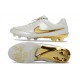 Botas de Fútbol Nike Tiempo Maestro Elite FG Blanco Dorado