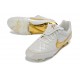 Botas de Fútbol Nike Tiempo Maestro Elite FG Blanco Dorado