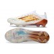 Zapatillas de Fútbol adidas F50 Elite FG Blanco Dorado